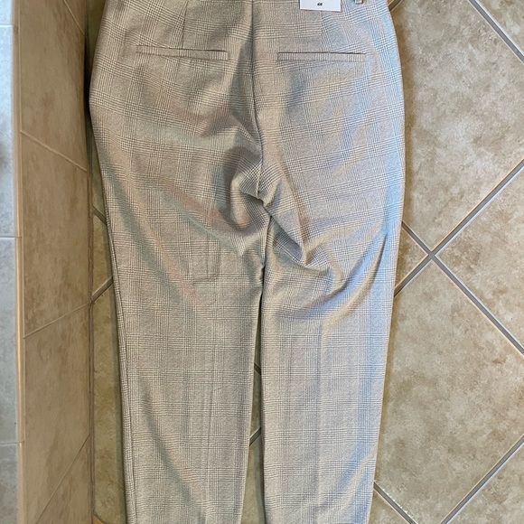 H&M Trousers-Never Been Worn Sz14 runs small-12 Beige&White pattern. Flattering - Picture 10 of 11